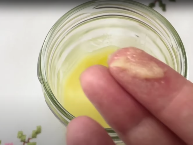 viks vaporub casero de textura casera