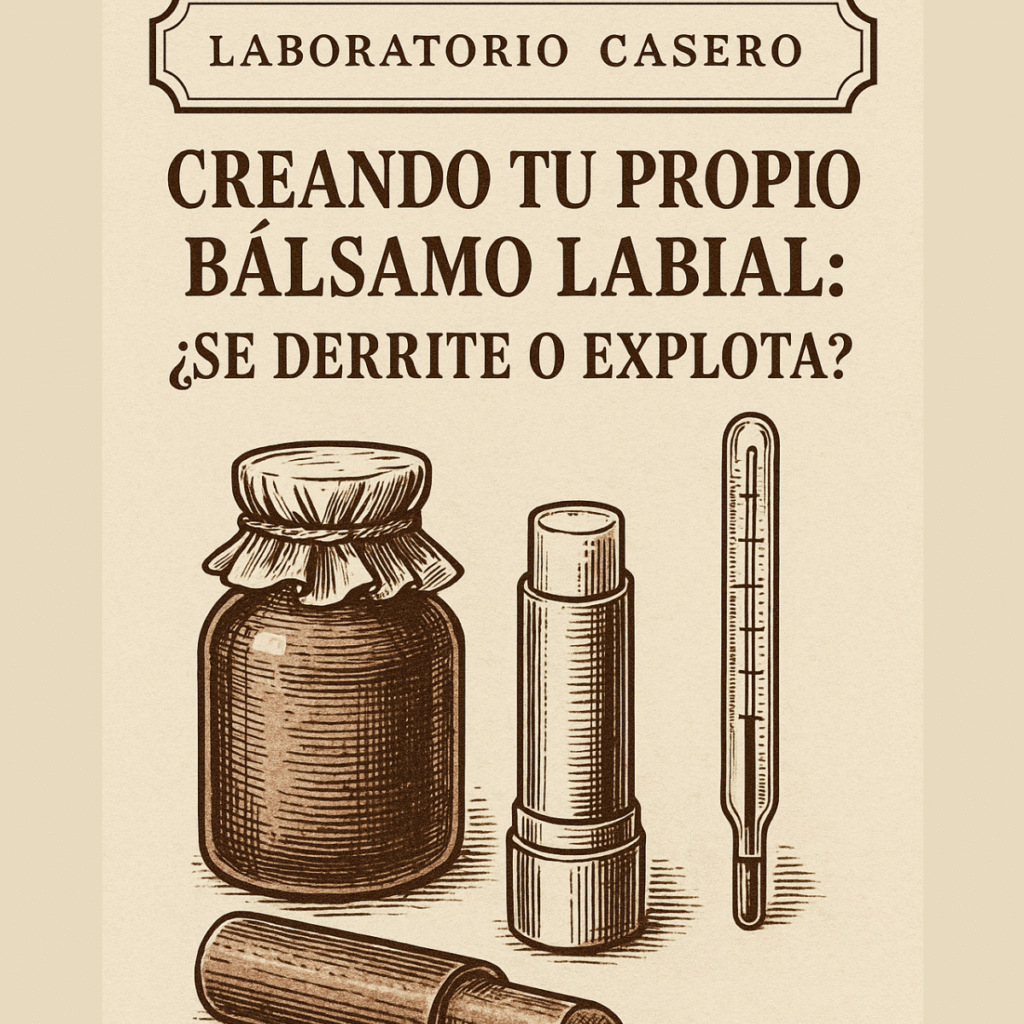 cartel experimento bálsamo labial