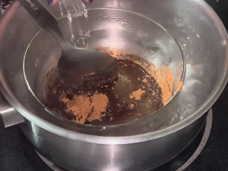 se mezclan con la glicerina