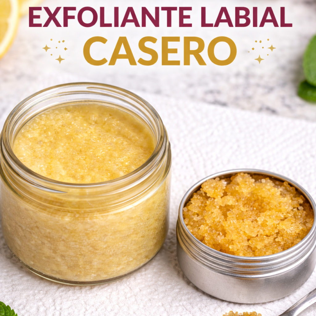 exfoliante labial casero