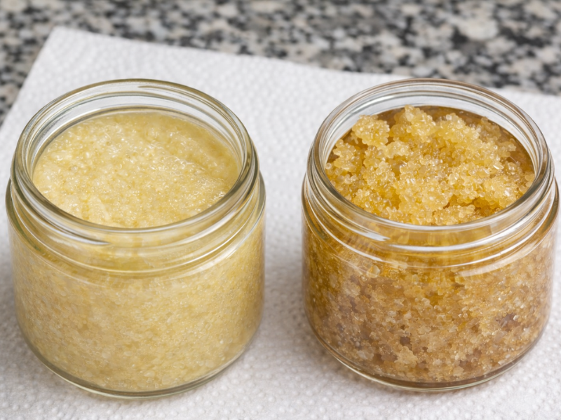 exfoliante labial casero