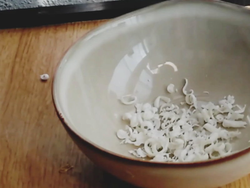 jabón blanco rallado