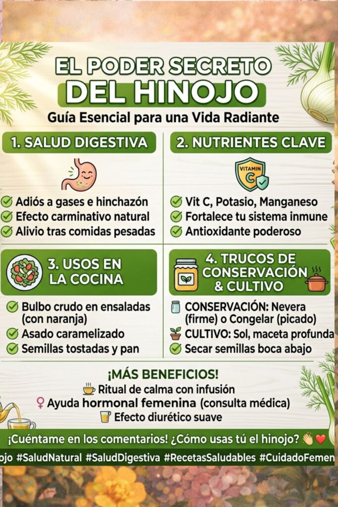infografia hinojo

