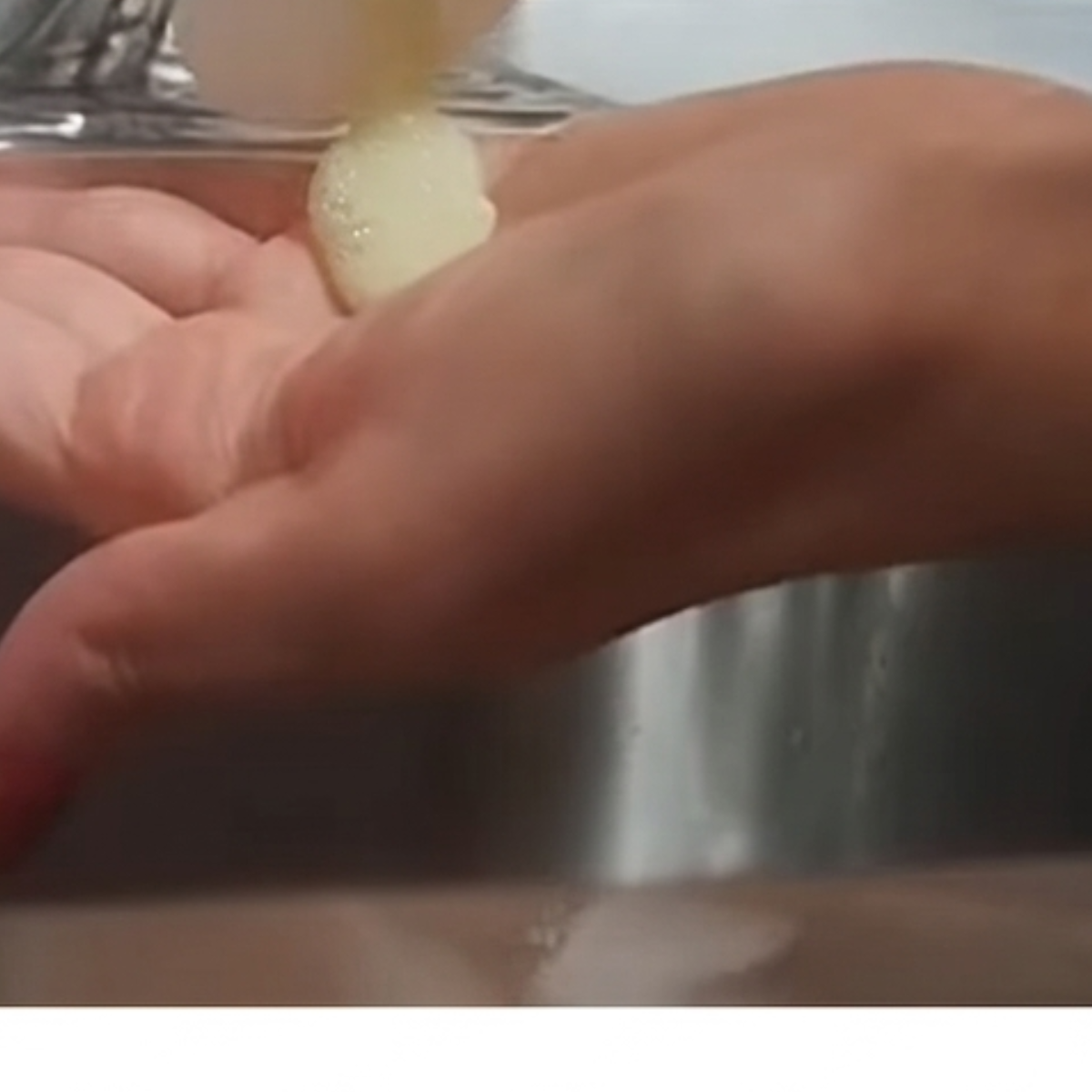 usando el gel de baño casero